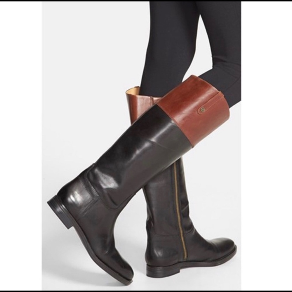 Enzo Angliolini 8 Riding boots black and brown